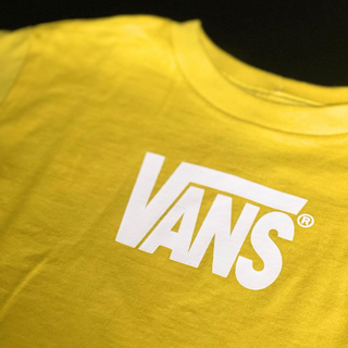 T-shirt jaune Vans