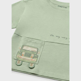T-shirt graphique Wagon (6 Mois-2 Ans)