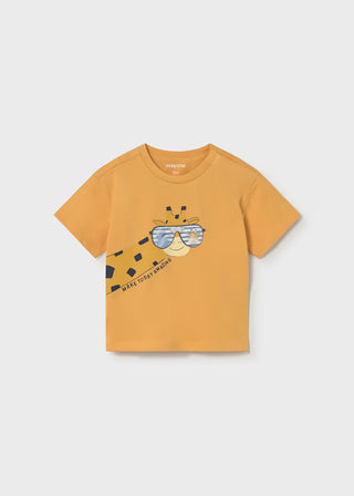 T-shirt interactif girafe