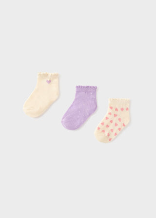 Lot 3 chaussettes (6Mois-2Ans)