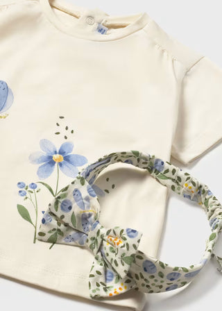 T-shirt with headband