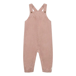 Pink corduroy overalls (3-18 Months)