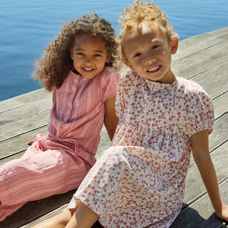 Blouse avec nœud (4-8 Ans)