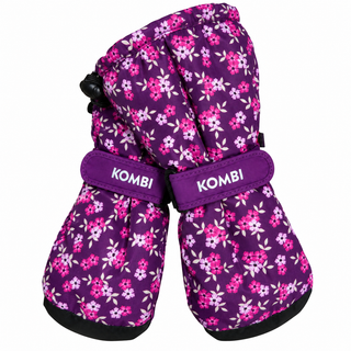Floral pattern winter mittens (S-L)
