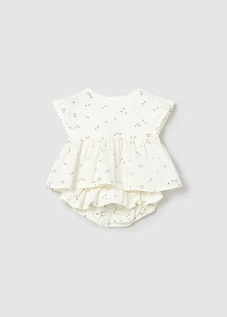 Ensemble blouse et shorty (6-9 Mois)