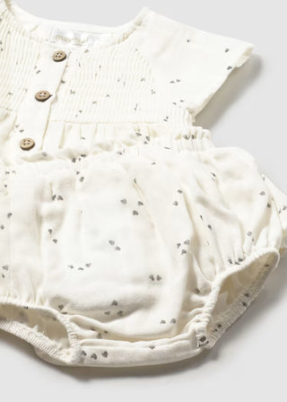 Ensemble blouse et shorty (6-9 Mois)