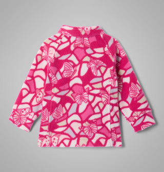 Printed fleece jacket