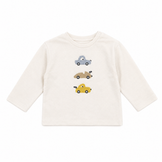 Long-sleeved striped T-shirt (6 months - 4 years)