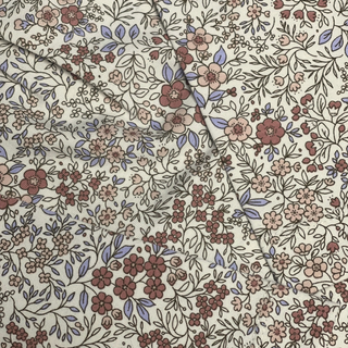 Cache-couche motif floraux