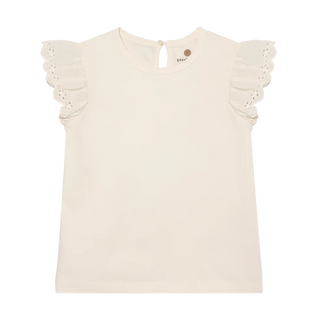 T-shirt crème fille (4-10 Ans)