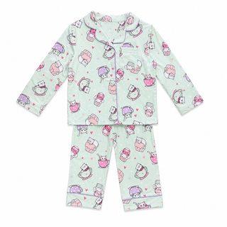 2-piece pyjamas with elasticated waist (2-7 years)