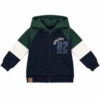 Fleece zip-up sweatshirt (3-24 months)