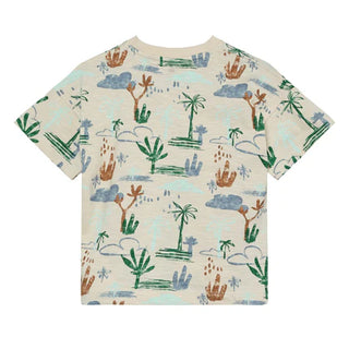 T-shirt Imprimée Feuillage (4-10 Ans)