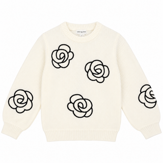 Floral knitwear (ages 2–10)