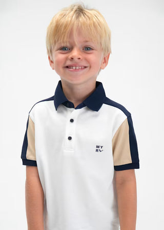 Boys' combined polo shirt
