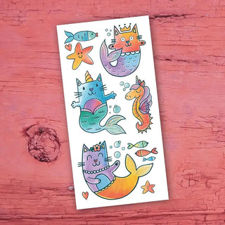 Mermaid Cat Tattoos