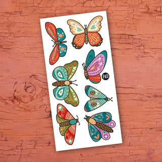 Colorful Butterfly Tattoos