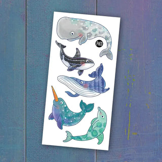 Sweet whale tattoos