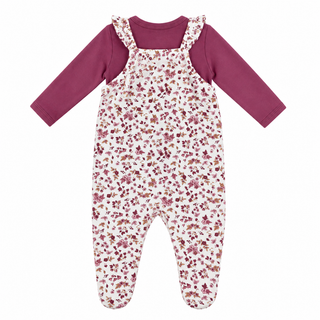 Two-piece dungaree set (3- 9 months)