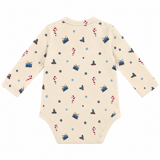 Candy cane onesie (0-18 months)