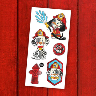 Firefighter dog tattoos