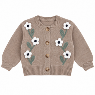 Knitted cardigan (ages 4–10)
