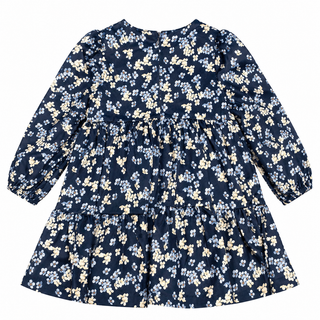 Floral long-sleeved dress (2- 8 years)
