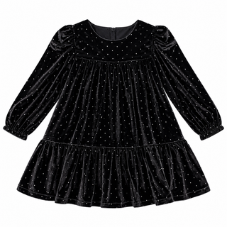 Velvet dress (2- 8 years)