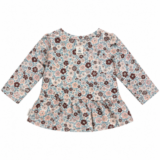 Floral dress (0-24 months)