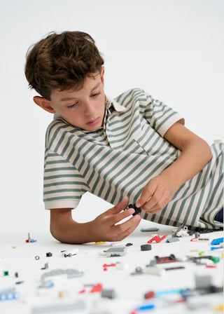 Boys' pocket polo shirt