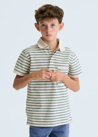 Boys' pocket polo shirt