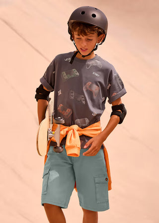 Bermuda cargo garçon (8-16 Ans)