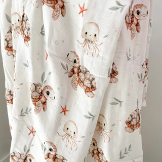 Sheep Muslin at the farm