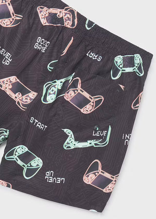 Maillot de bain imprimé jeux vidéos (8-12 Ans)