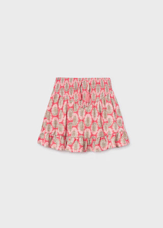 Jupe-Short imprimé feuilles (8-16 Ans)