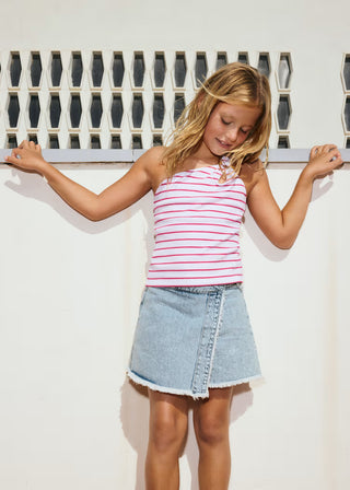 Jupe-Short en jeans (8-16 Ans)