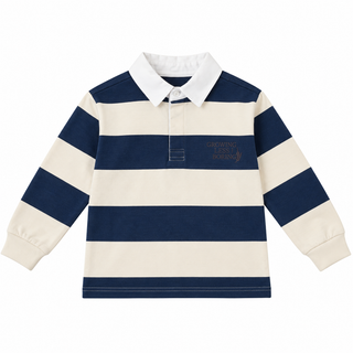 Striped polo shirt (4-14 years)