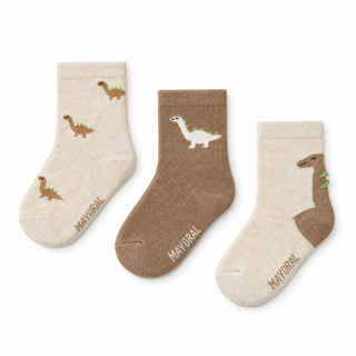 Pack of 3 pairs of socks (6 Months-4 Years)