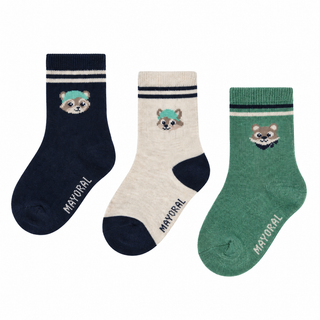 Pack of 3 pairs of socks (6 Months - 4 Years)