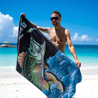 Serviette de Plage Aventure de Pêche