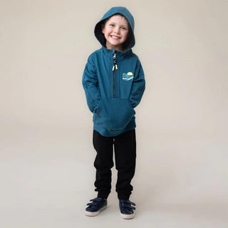 Half-zip hoodie