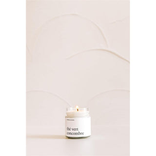 Green tea & cucumber candle