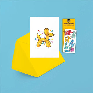 Balloon Animal Greetings Cards