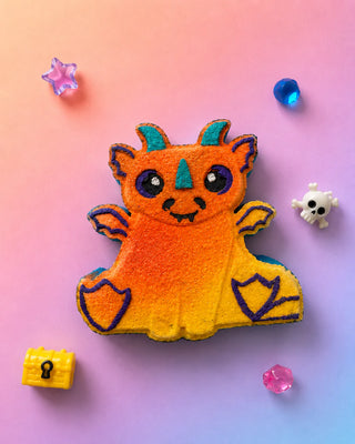 Dragon bath bomb