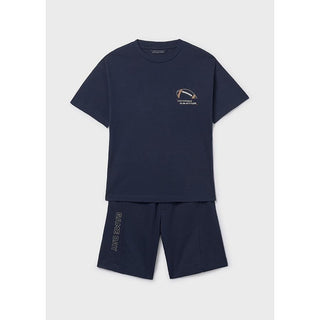 T-shirt and Bermuda shorts set