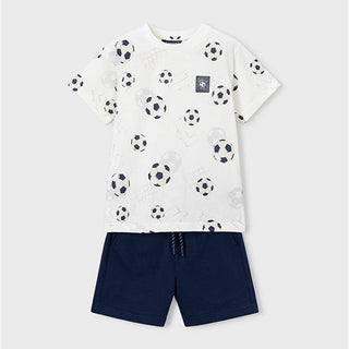 T-shirt and Bermuda shorts set