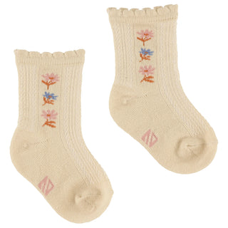 Beige socks (2-14 years)