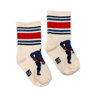 Hockey Pattern Socks (0-24 months)