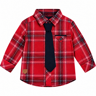 Plaid shirt (3-24 months)