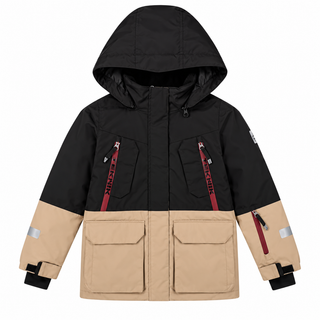 Two-piece snowsuit with neck warmer (ages 4-10)